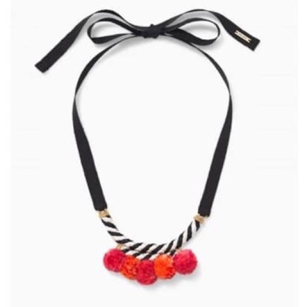 Stella & Dot Napa Pom Necklace